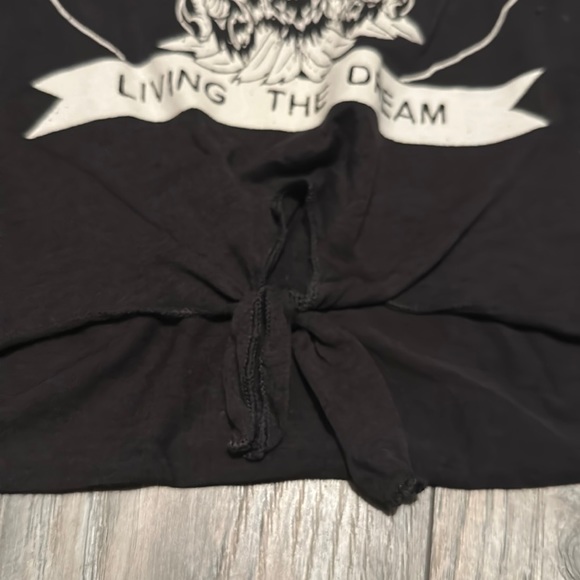 Chaser Black Muscle Tee Top “Topanga” - Picture 3 of 4